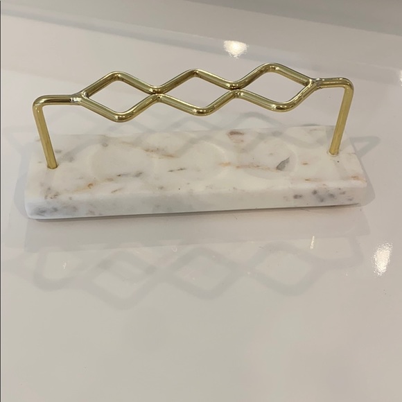 Anthropologie Other - Anthropologie marble brush holder NWT